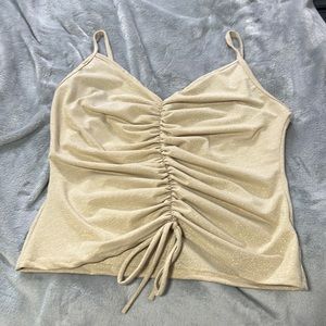 Gold Sparkle Cami - Size L